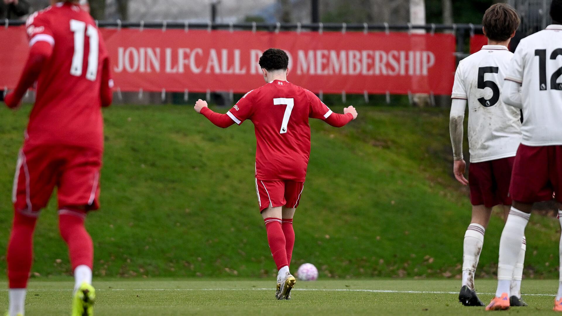 U21s match report: Liverpool score seven in Premier League 2 defeat of Arsenal