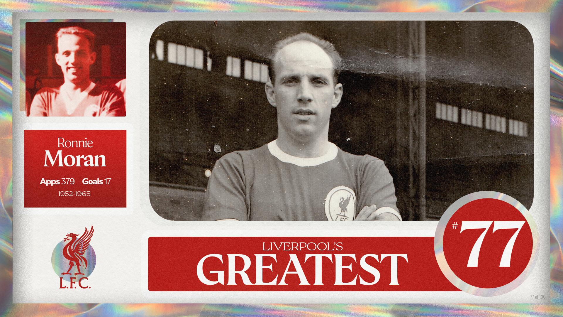 Liverpool's Greatest - No.77: Ronnie Moran