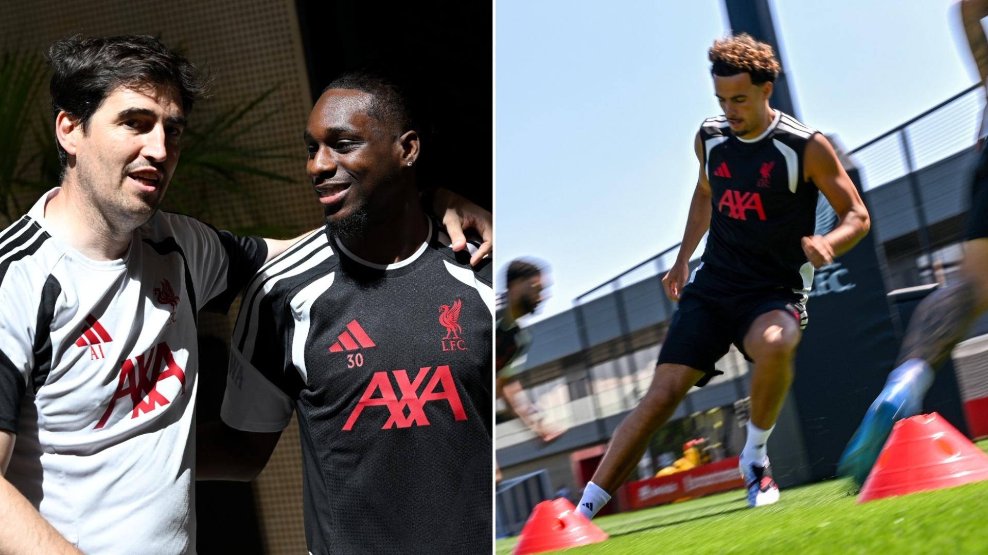 Live photo gallery: Liverpool players returning to start pre-season work