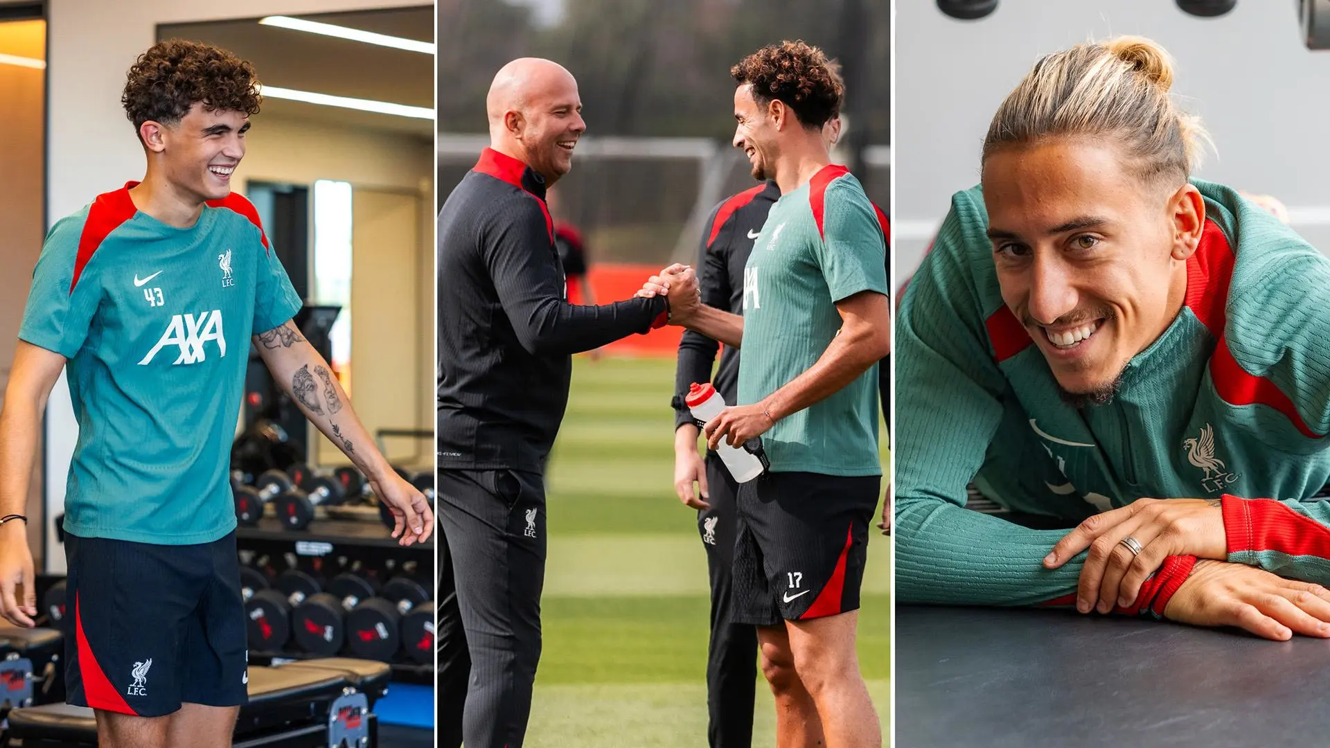 Photos: Liverpool players report to AXA Training Centre for pre-season testing