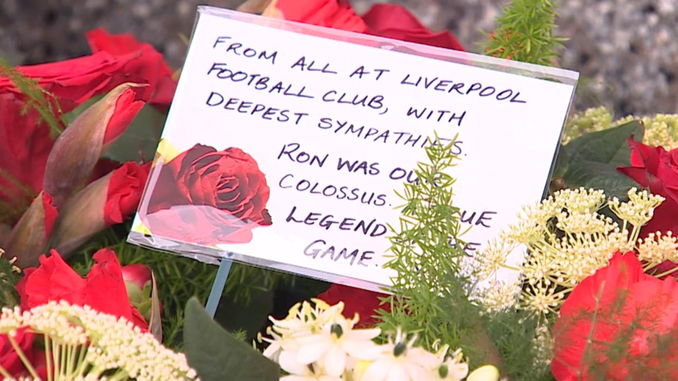 Respects paid at Anfield to Ron Yeats