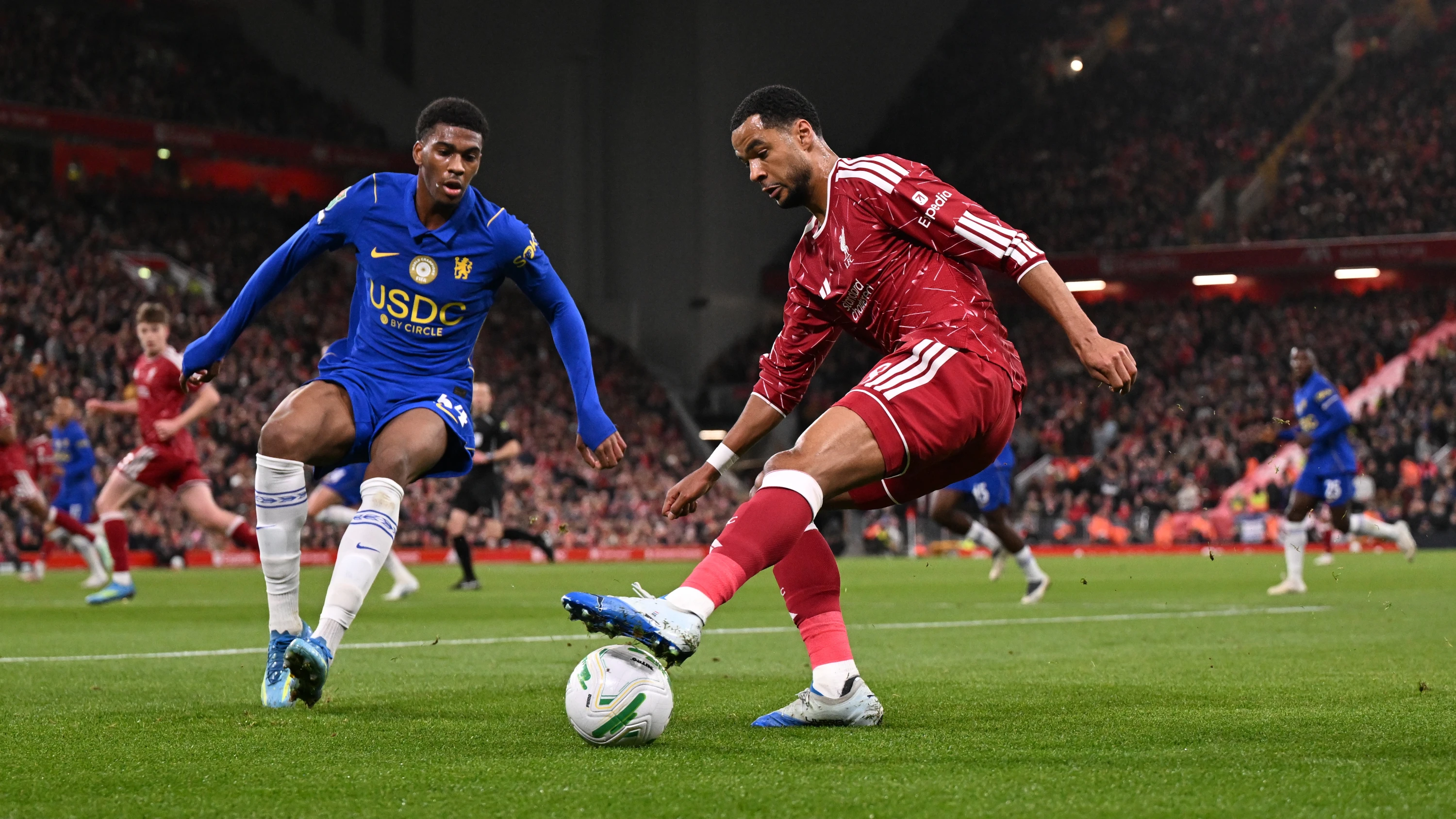 Match Centre header v Chelsea - 28/10/2026