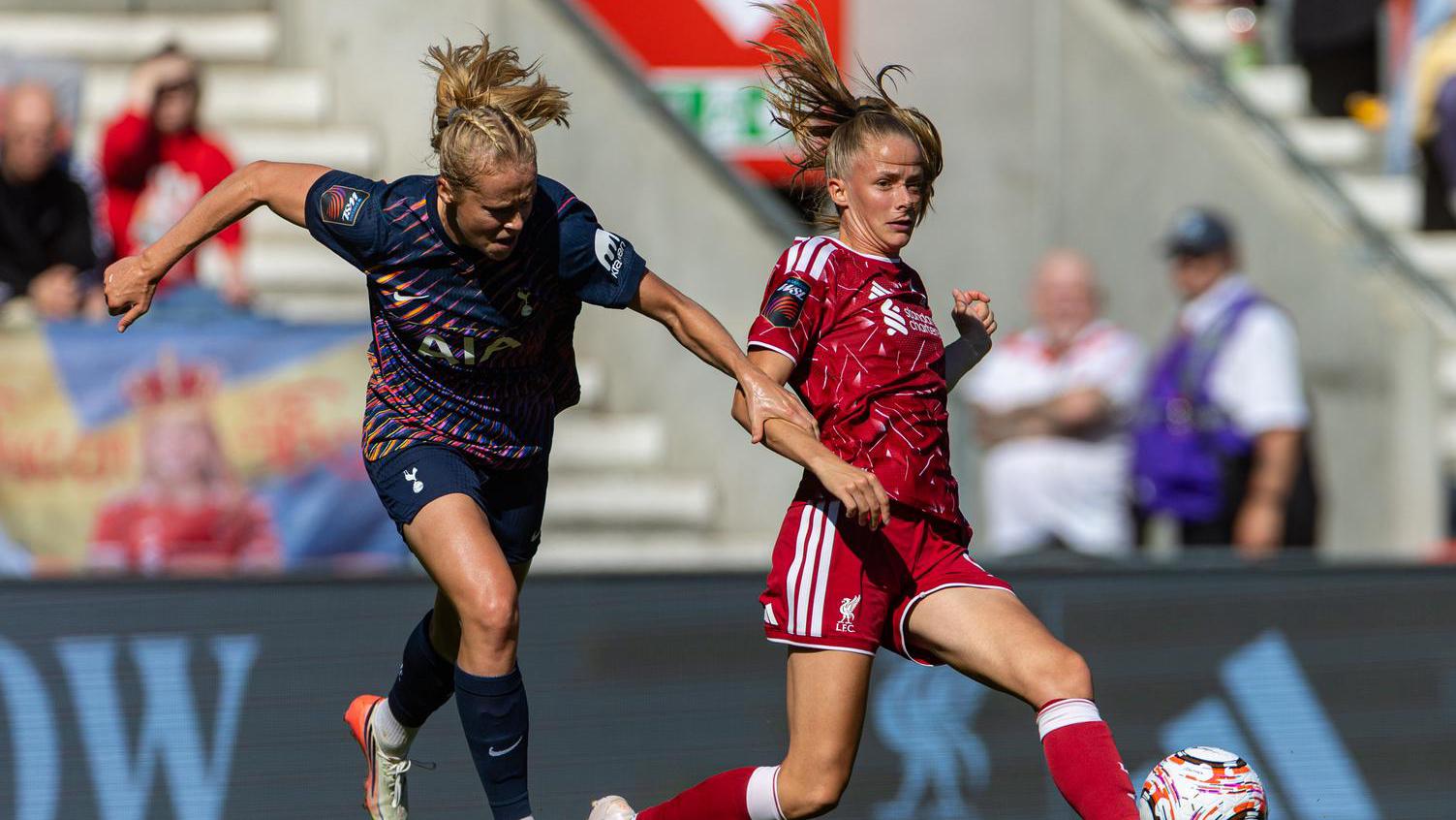 Watch WSL highlights: Liverpool 1-1 Tottenham Hotspur