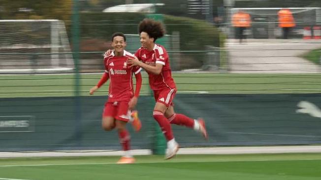 Watch U18s highlights: Manchester City 2-3 Liverpool