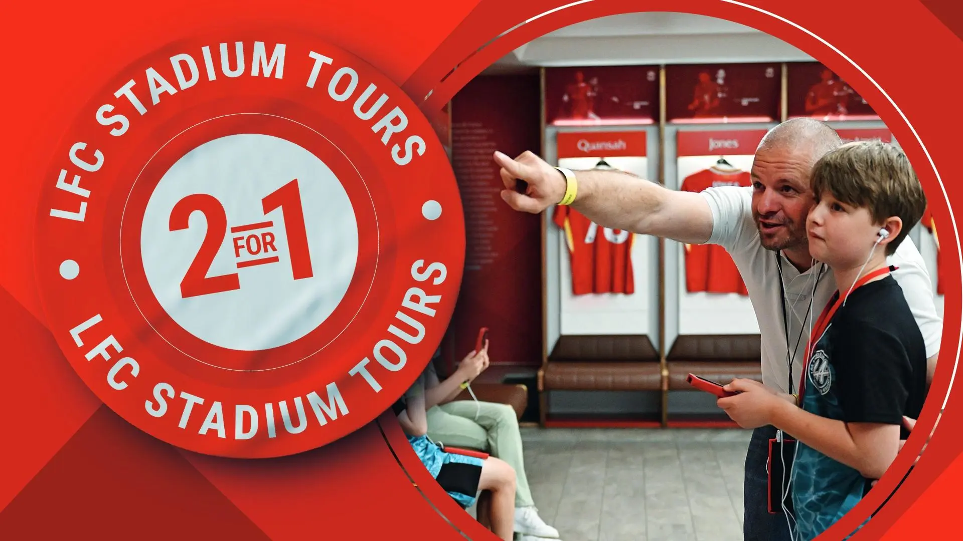 Book now: Get two for one on LFC stadium tours this January