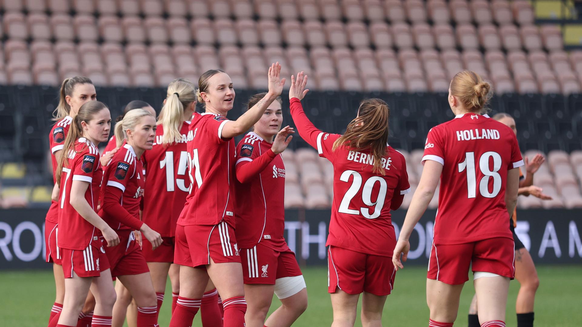 LFC Women score six at London Bees to secure FA Cup progress