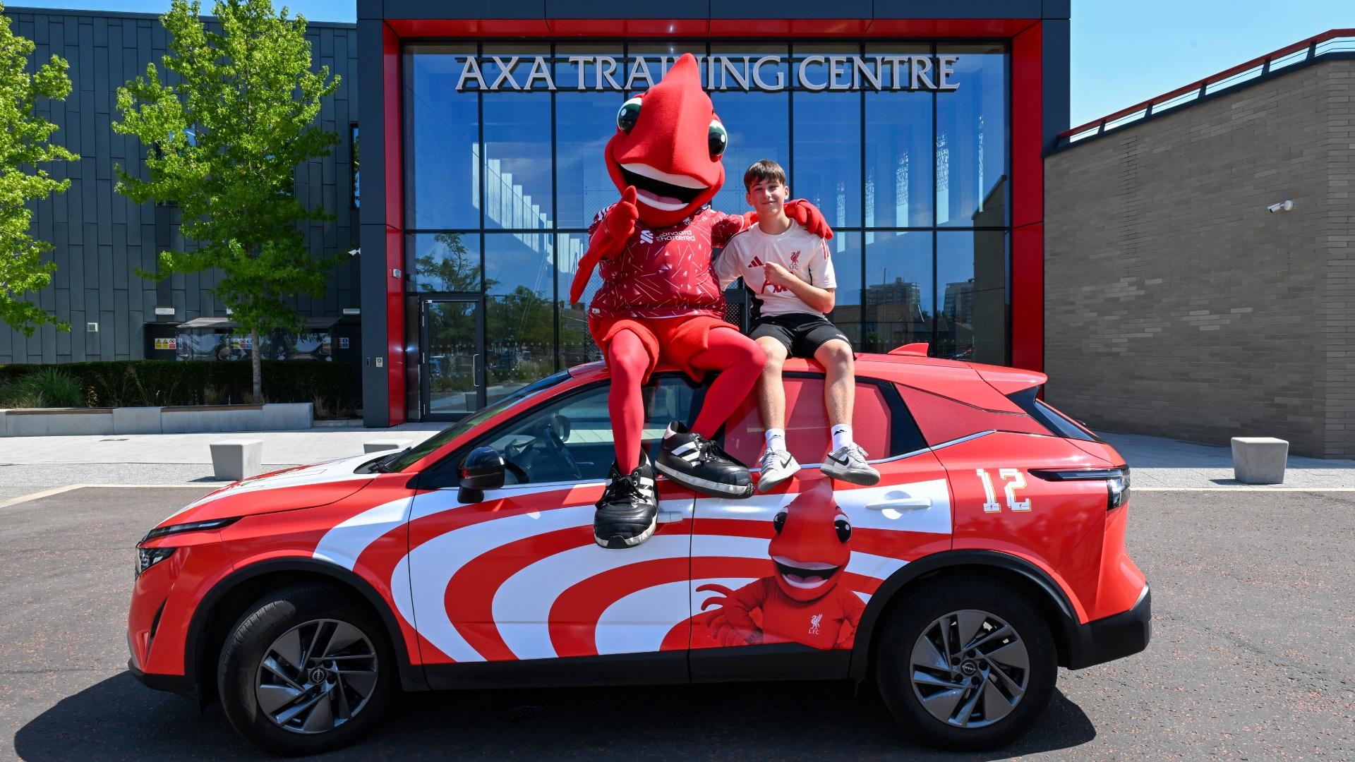 All Red Junior member wins Mighty Red's official club car design competition