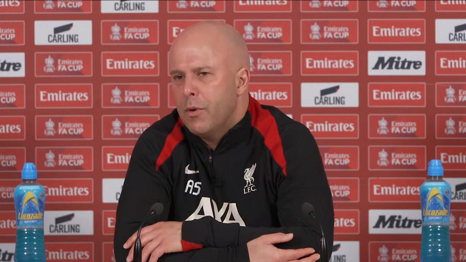 The best bits from Arne Slot's press conference on Friday