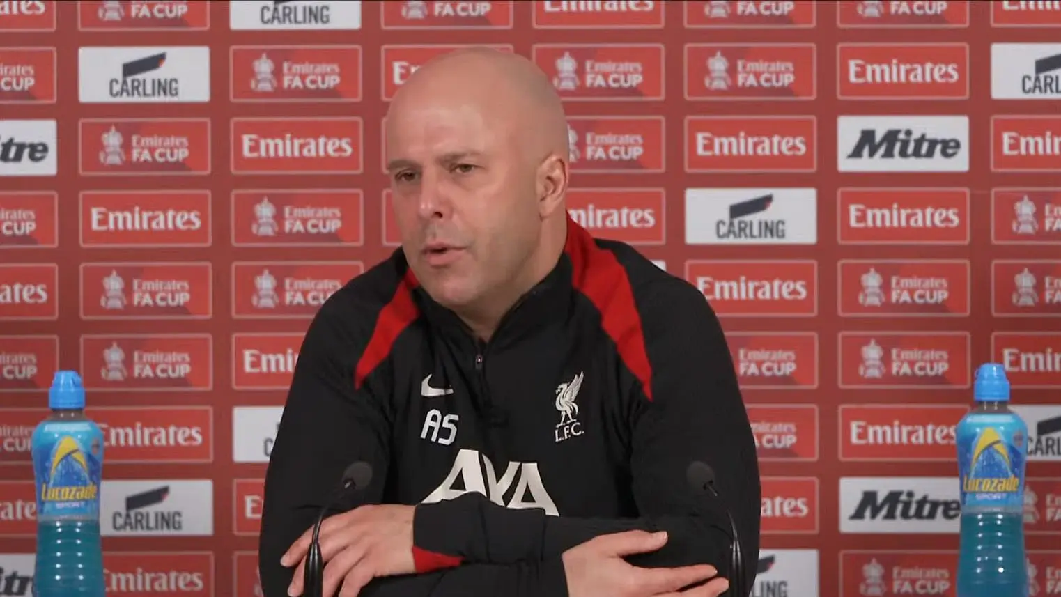 The best bits from Arne Slot's press conference on Friday