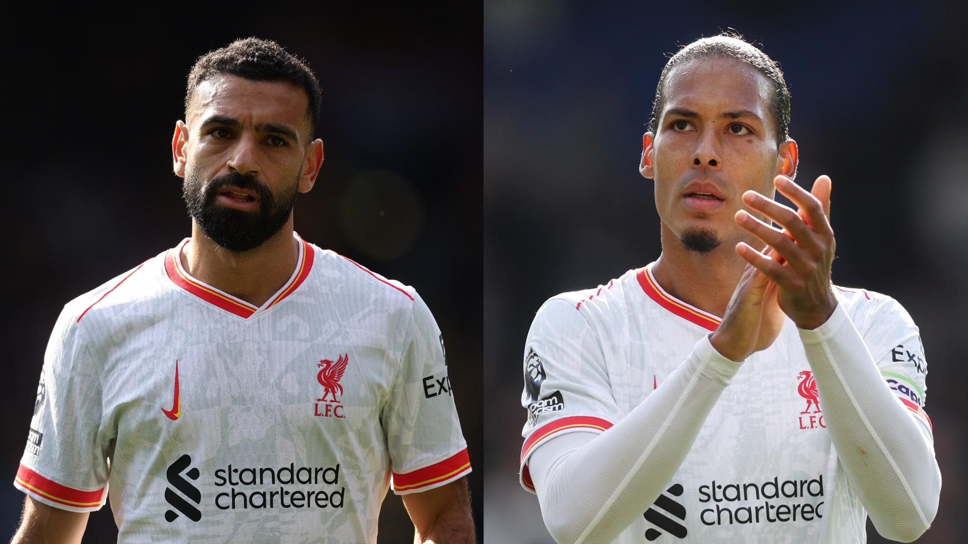Mohamed Salah and Virgil van Dijk released from international duty