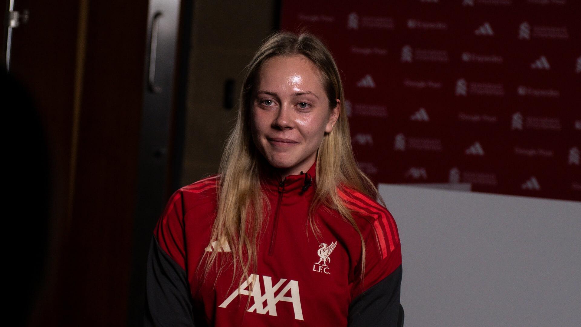 First interview: Why Alice Bergstrom is 'really excited' to join Liverpool FC Women