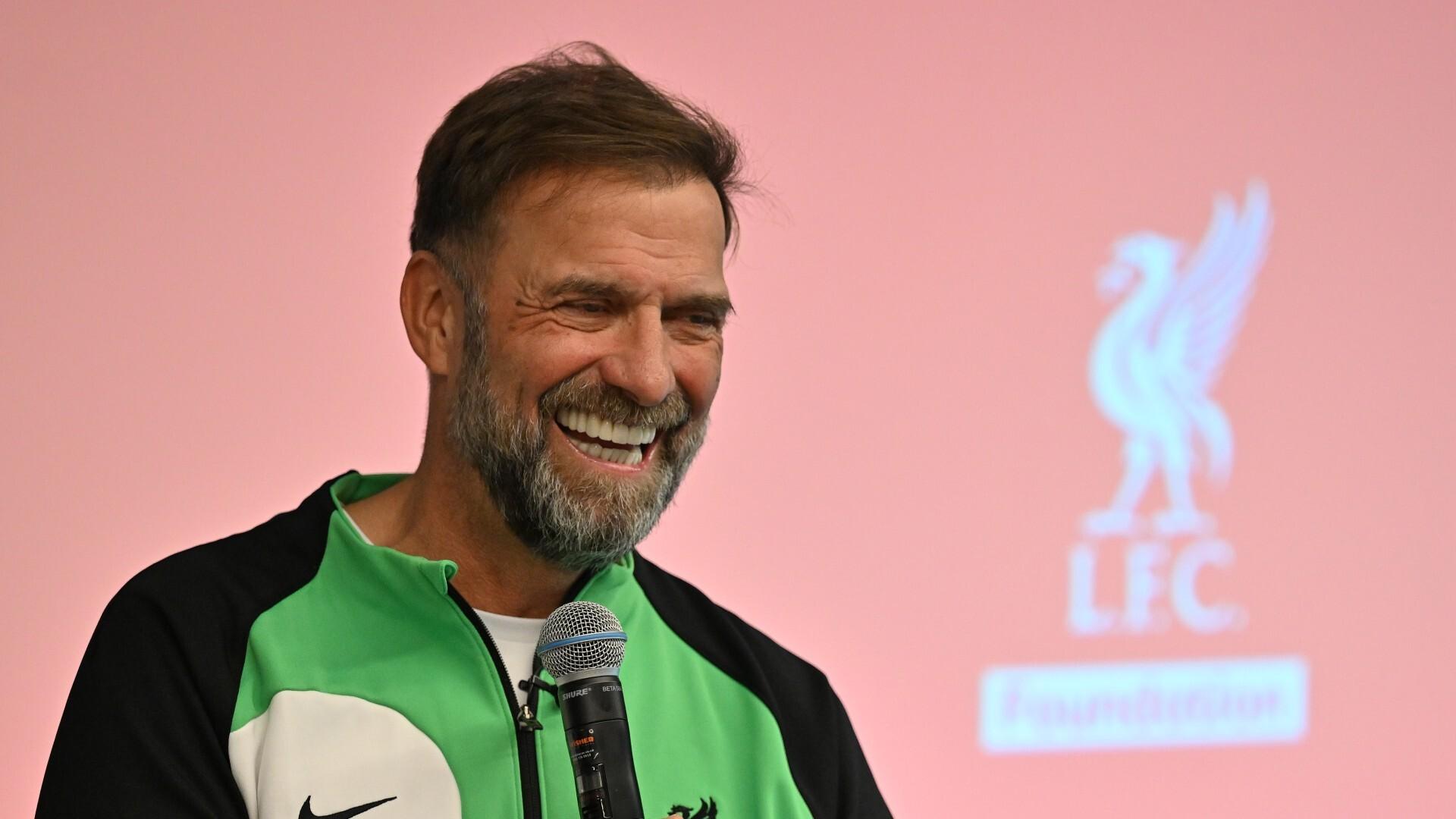Jürgen Klopp proud to be named first LFC Foundation honorary ambassador