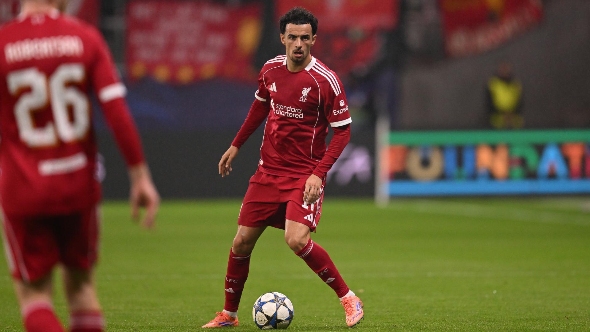 Curtis Jones sets Liverpool passing record in Champions League