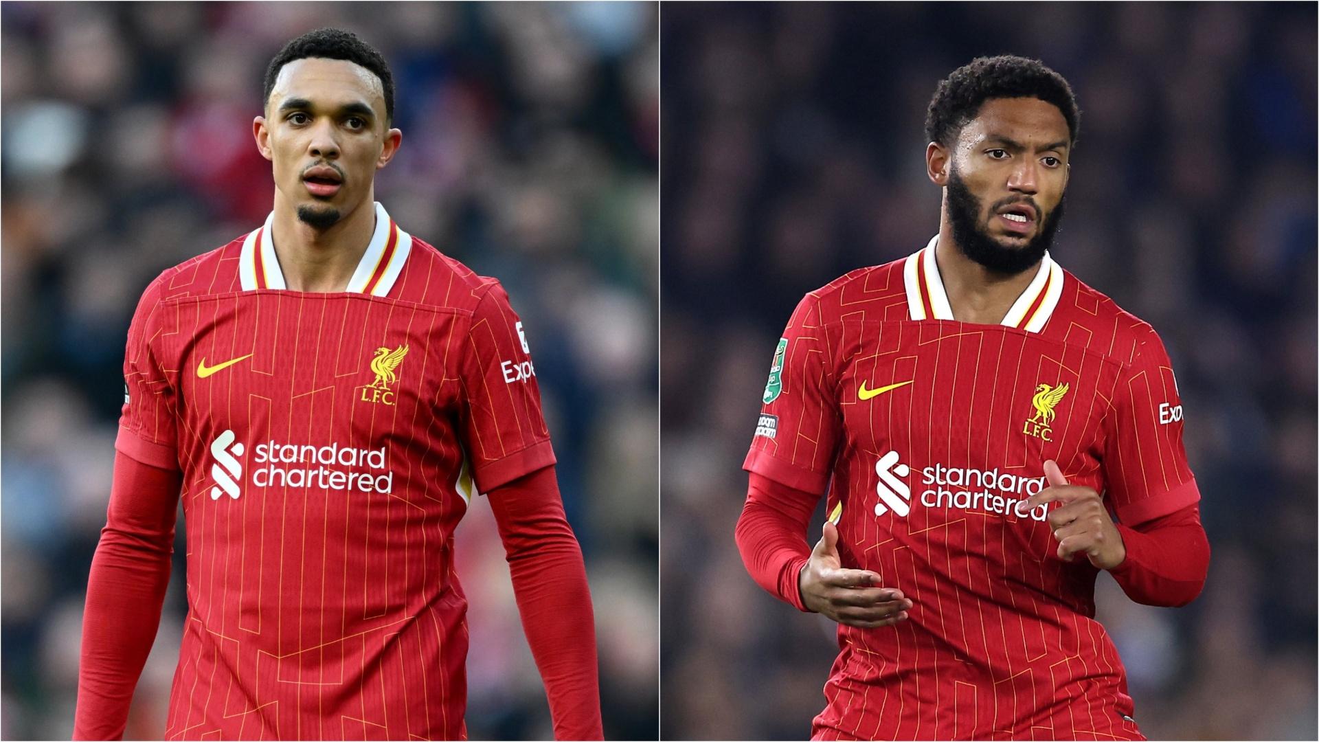 Merseyside derby injury news: Updates on Trent Alexander-Arnold and Joe Gomez