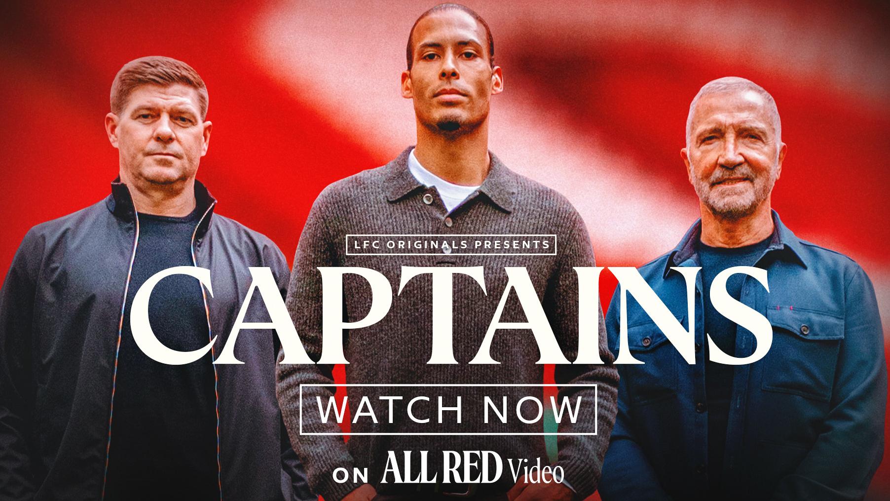 Watch now: LFC Original 'Captains' with Gerrard, Souness and Van Dijk