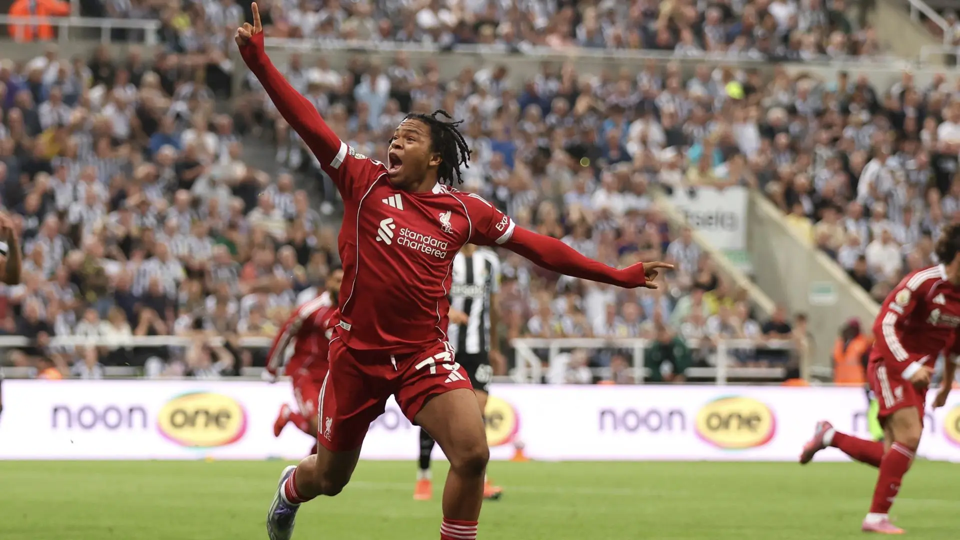 Rio Ngumoha's 100th-minute winner gives Liverpool thrilling 3-2 win at Newcastle