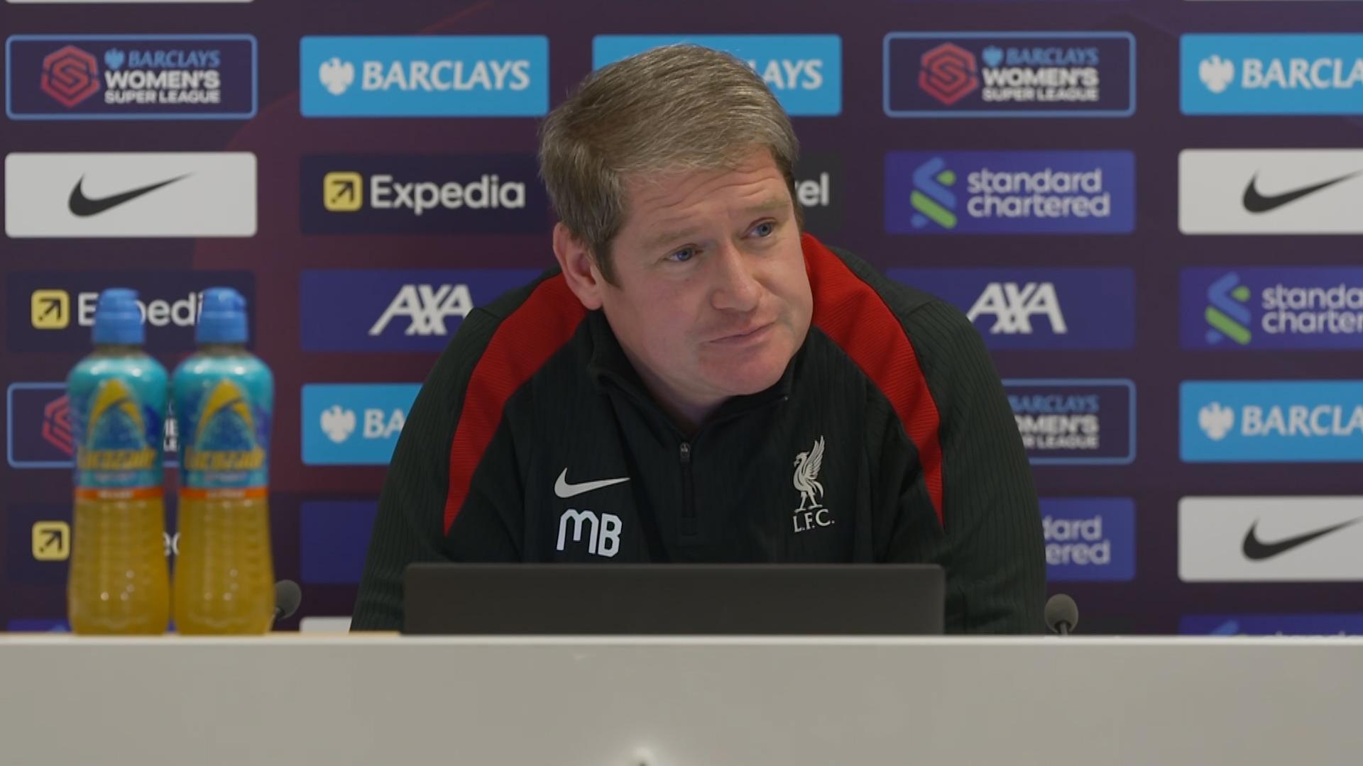 Watch Matt Beard's pre-Crystal Palace press conference