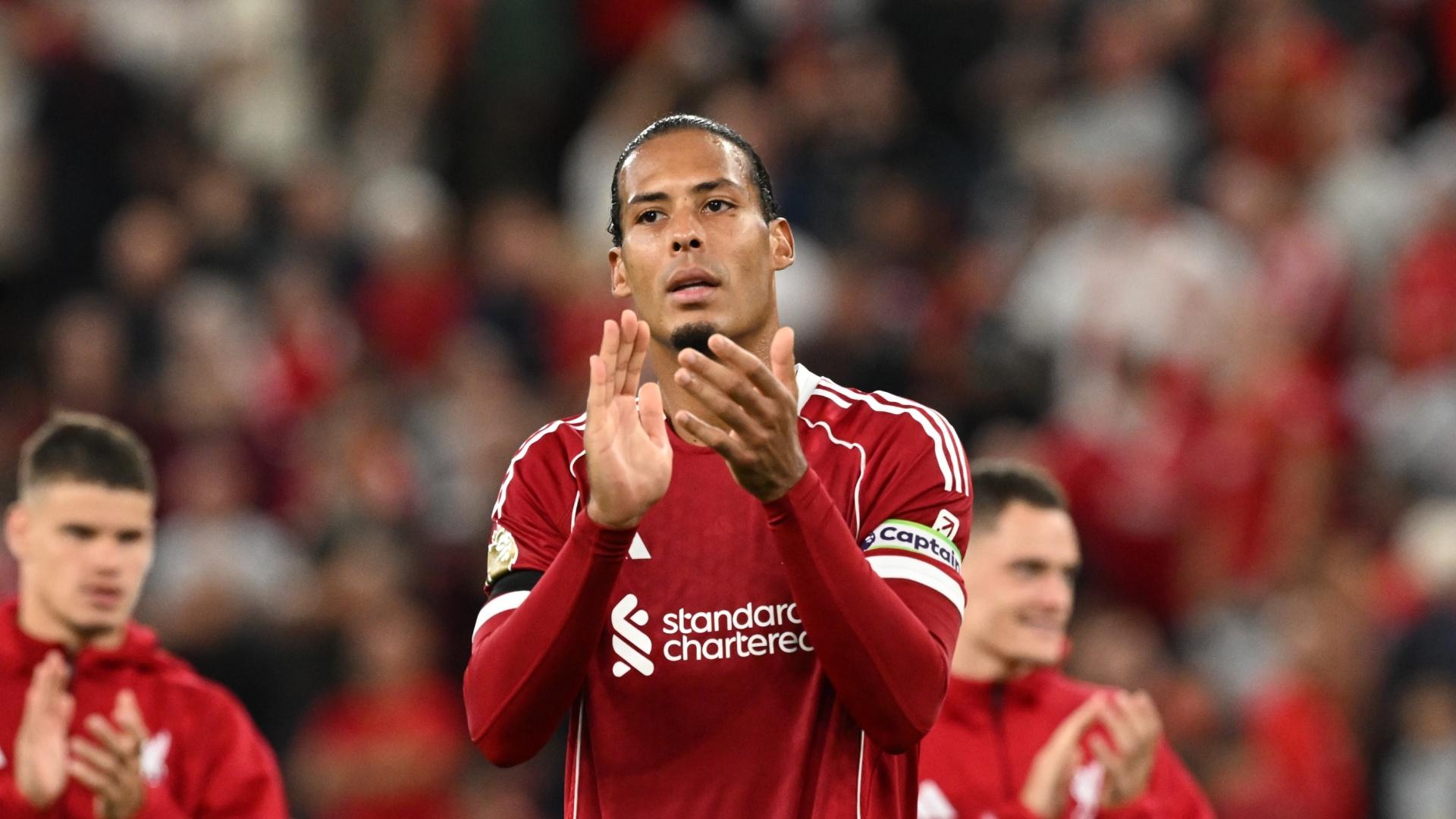 Virgil van Dijk: We managed to get the win on an emotional night for all of us