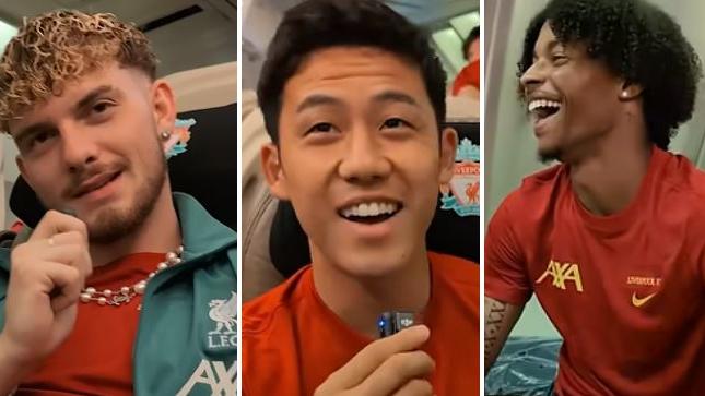 Vikings, Rick and Morty... and staring straight ahead?! – Reds' in-flight plans on trip to USA