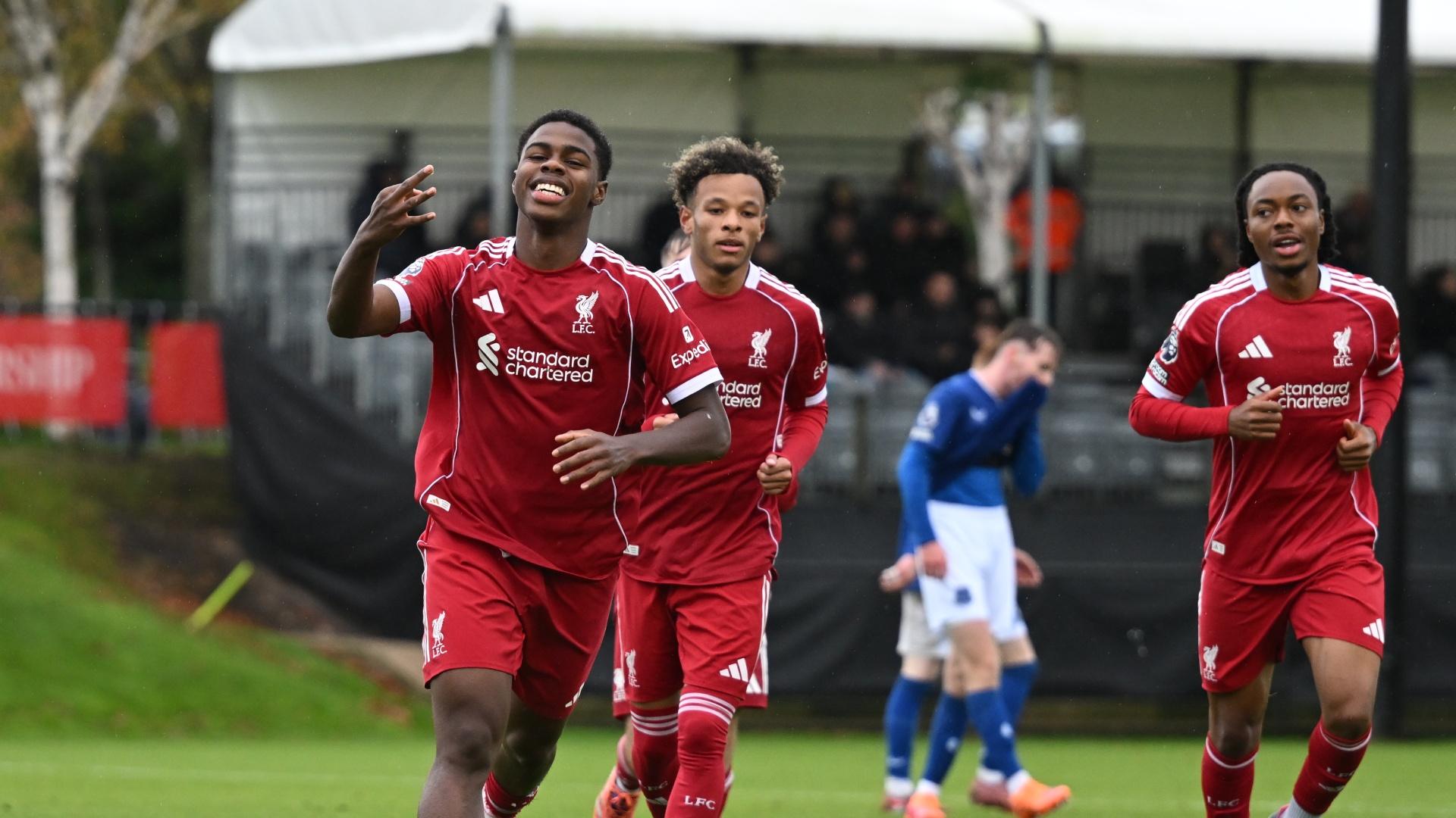 U21 report: Keyrol Figueroa hits hat-track in Liverpool's derby win over Everton