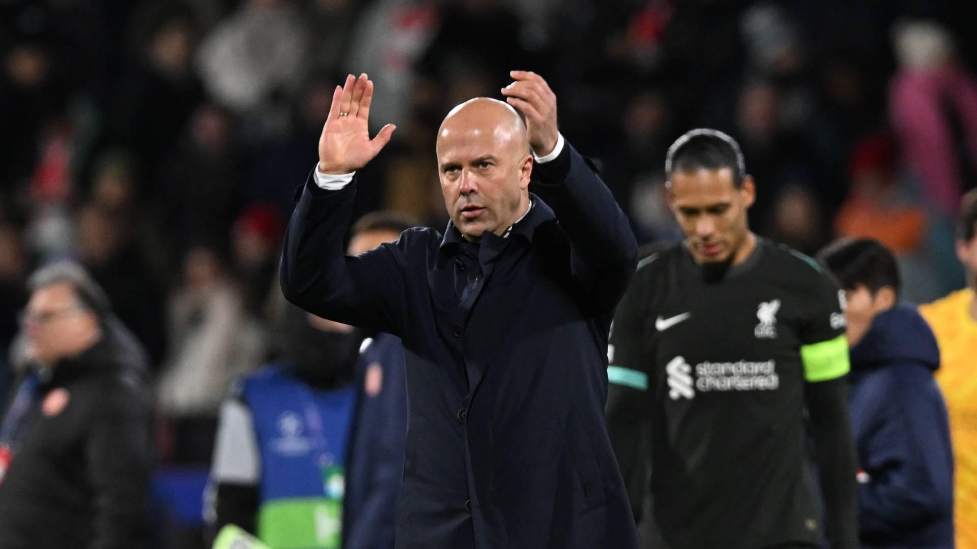 Press conference: Arne Slot's verdict on Liverpool's win at Girona and return of Alisson