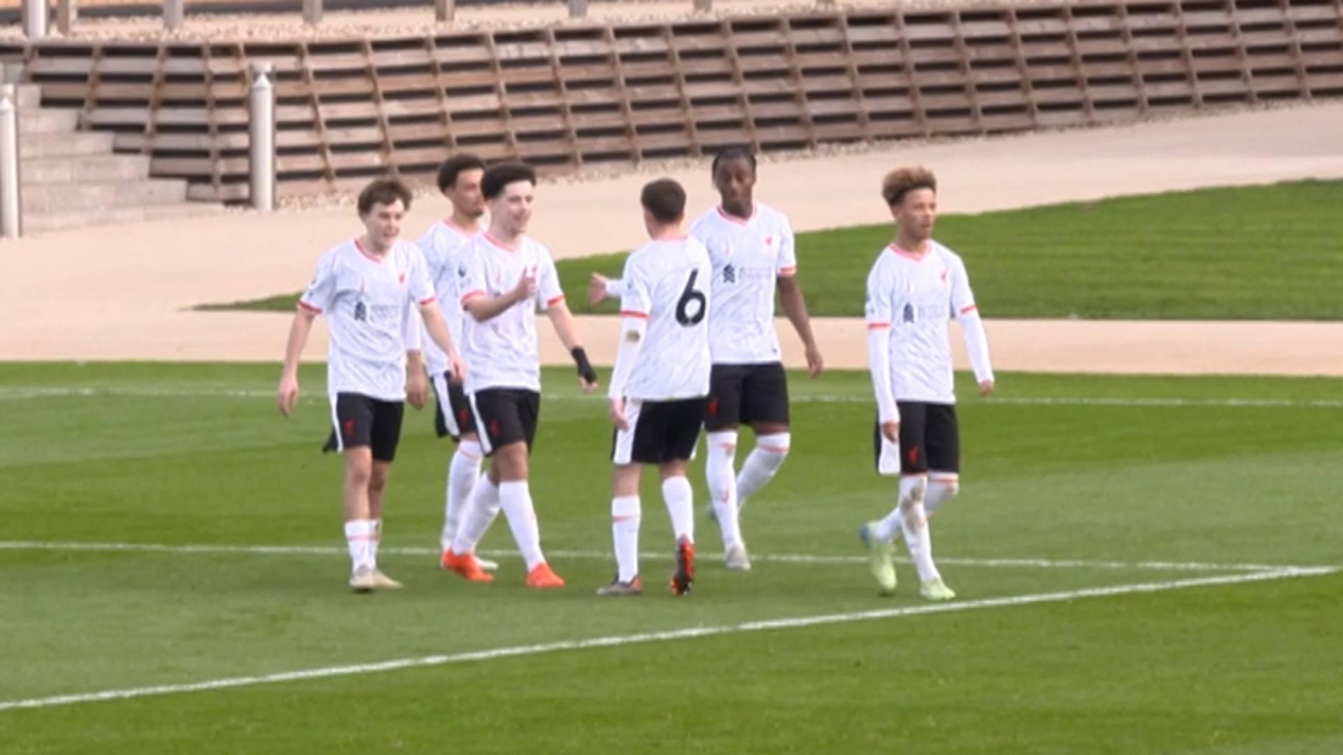 Watch U21s highlights: Crystal Palace 3-3 Liverpool