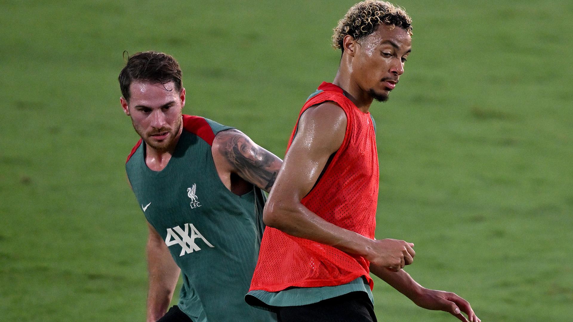 Training photos: Liverpool have first workout in Tokyo