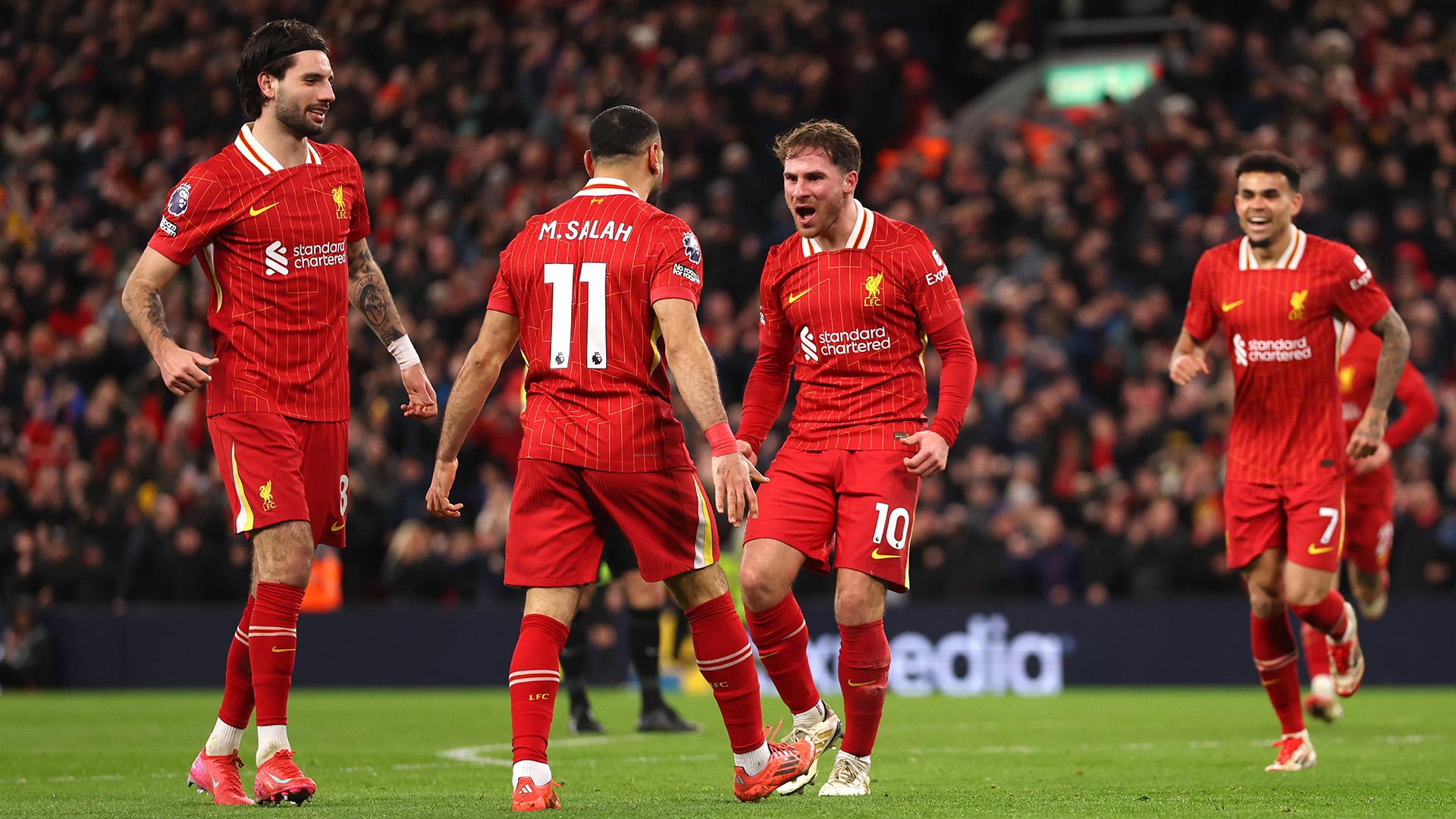 Voting open for Liverpool's Men's Player of the Month in February