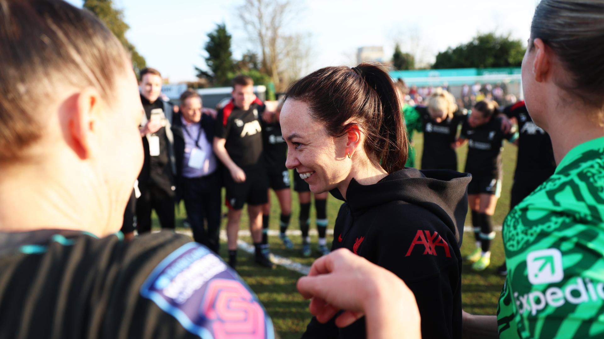 Amber Whiteley: I'm so proud of everyone - we will enjoy this moment