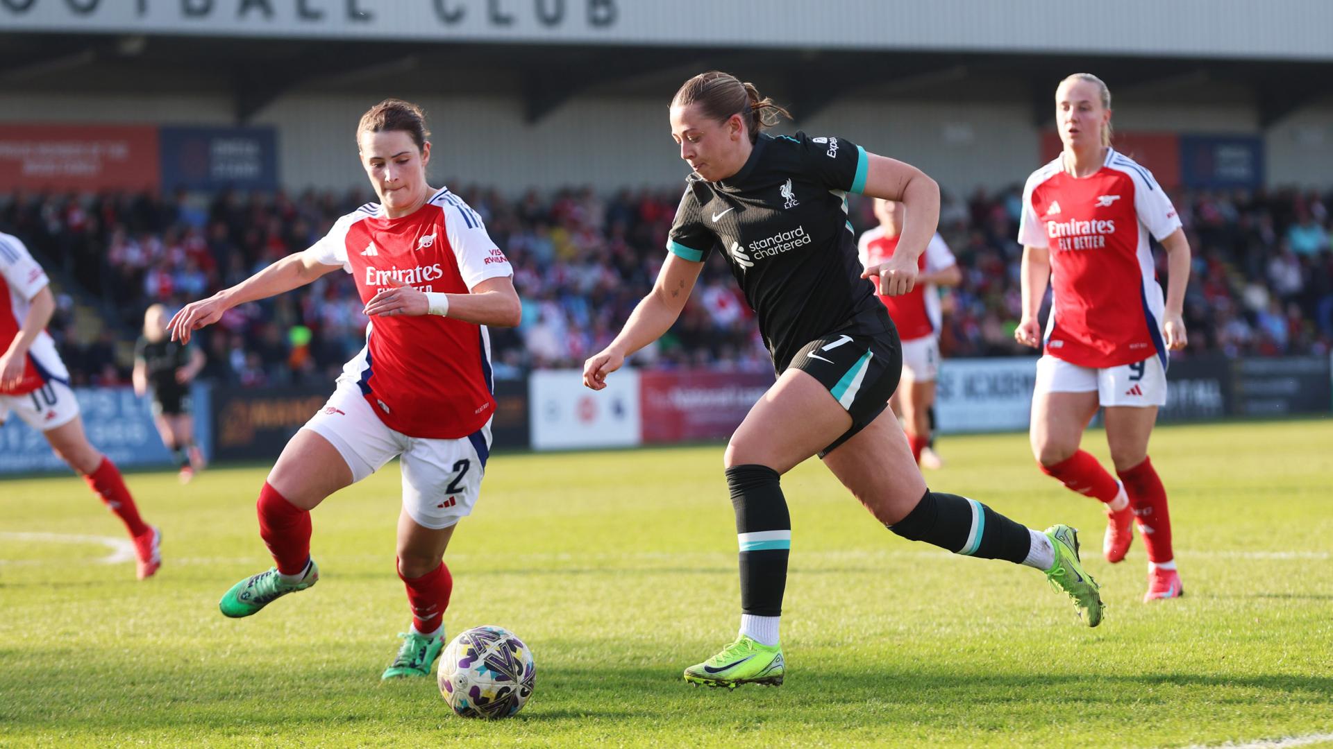 Watch Adobe Women's FA Cup highlights: Arsenal 0-1 Liverpool