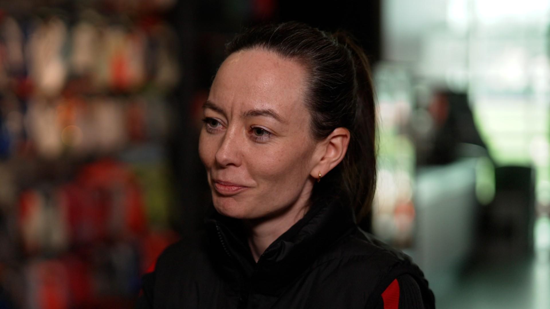 Amber Whiteley interview: Admiration for Matt Beard and Crystal Palace trip