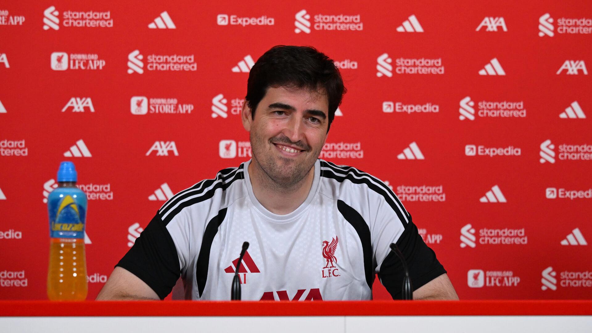 Every word from Andoni Iraola's first press conference at Liverpool