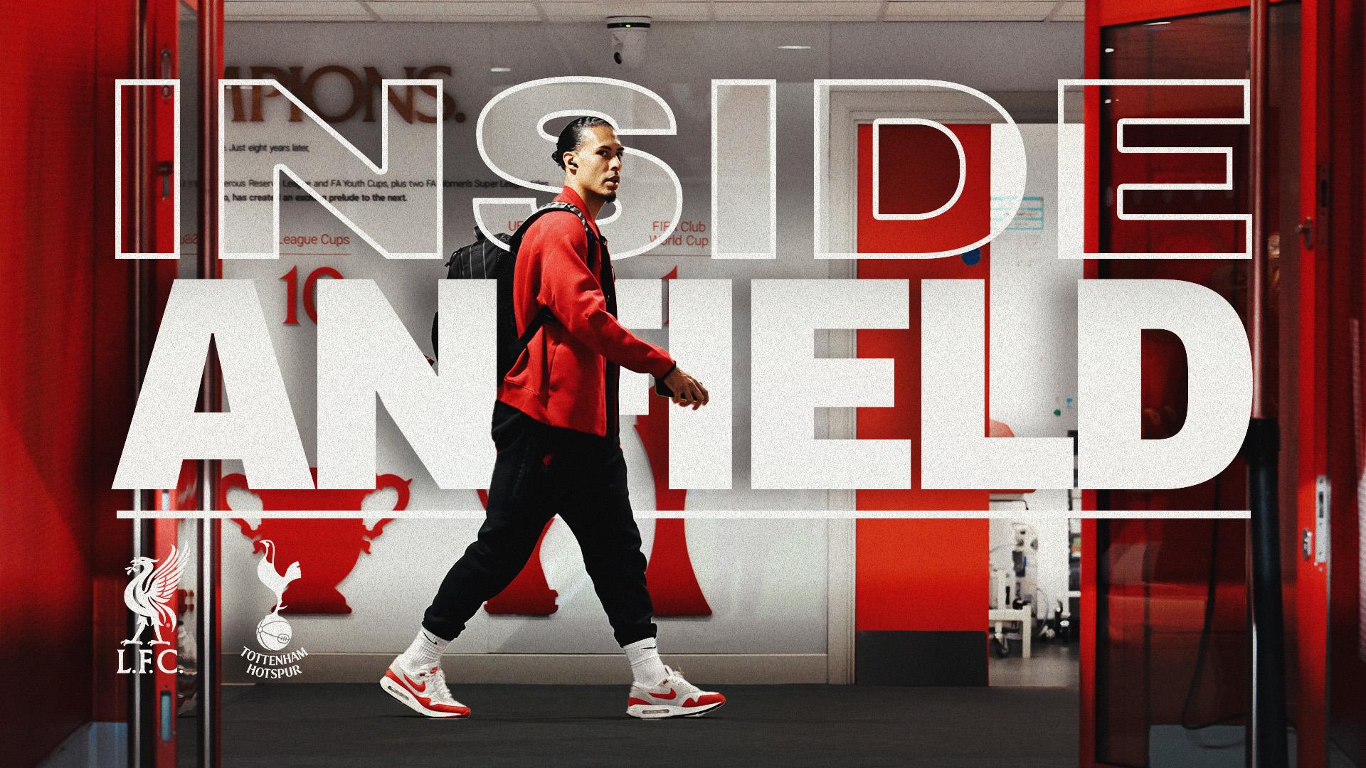 Inside Anfield: Behind the scenes as Reds reach Wembley in style
