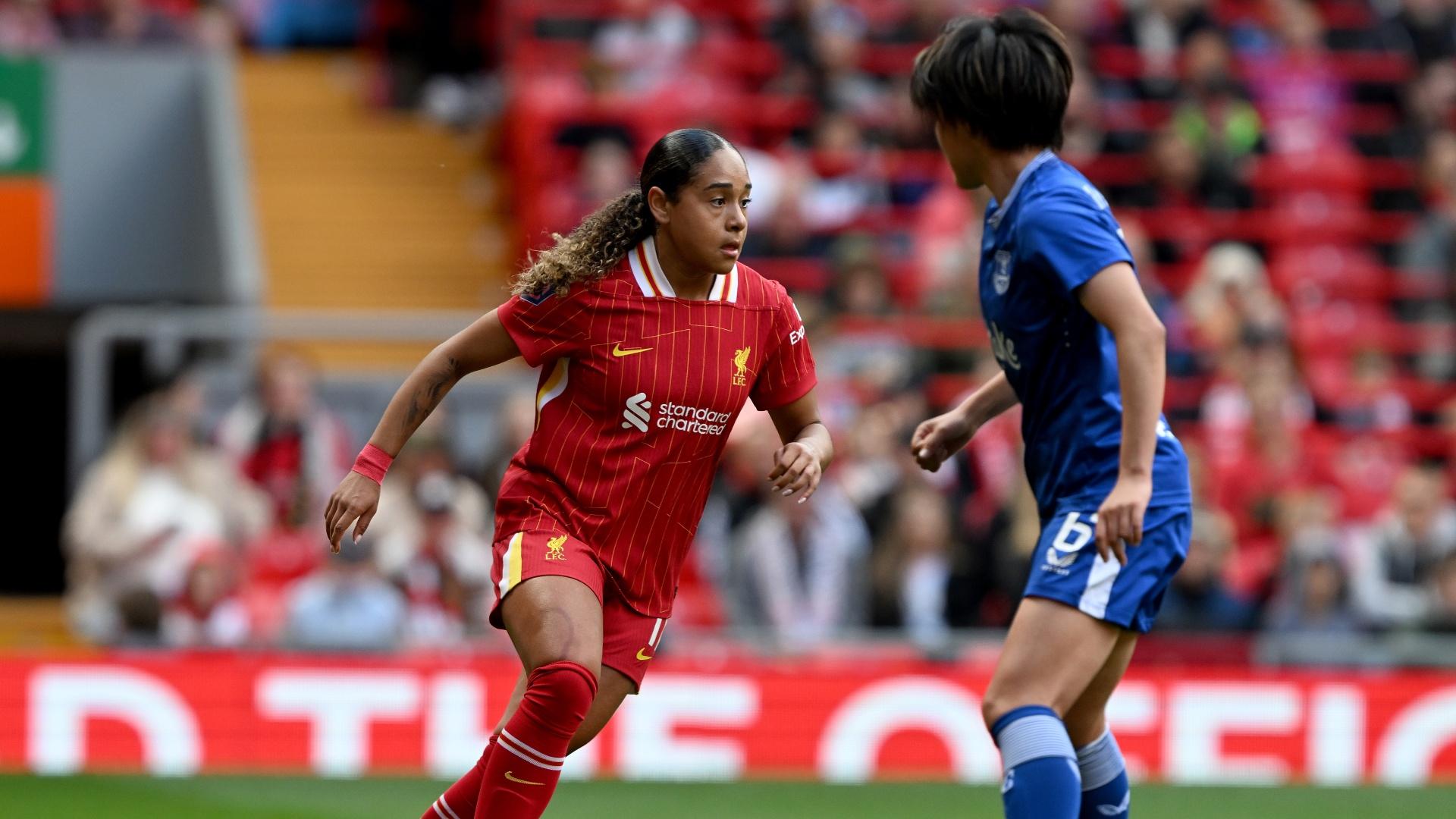 Liverpool beaten by Everton at Anfield in WSL Merseyside derby