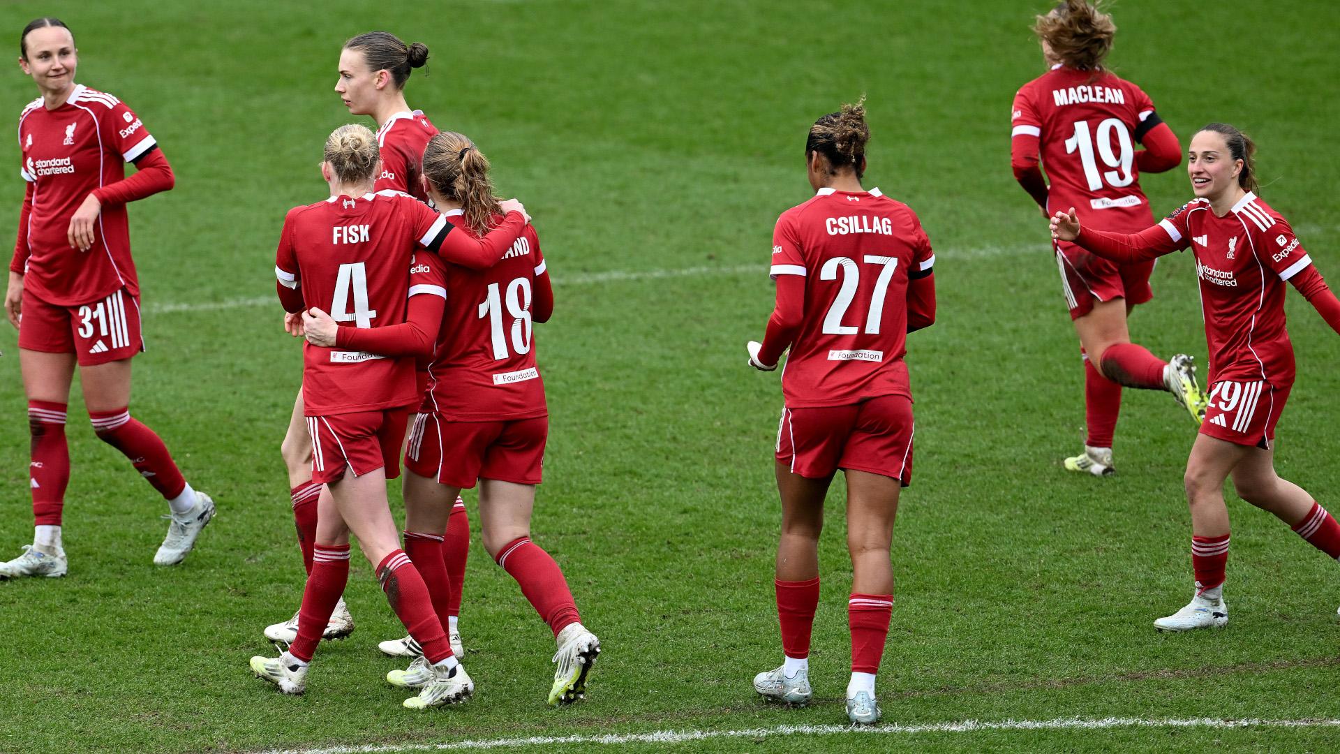 WSL: Nine stats to know ahead of Liverpool hosting West Ham