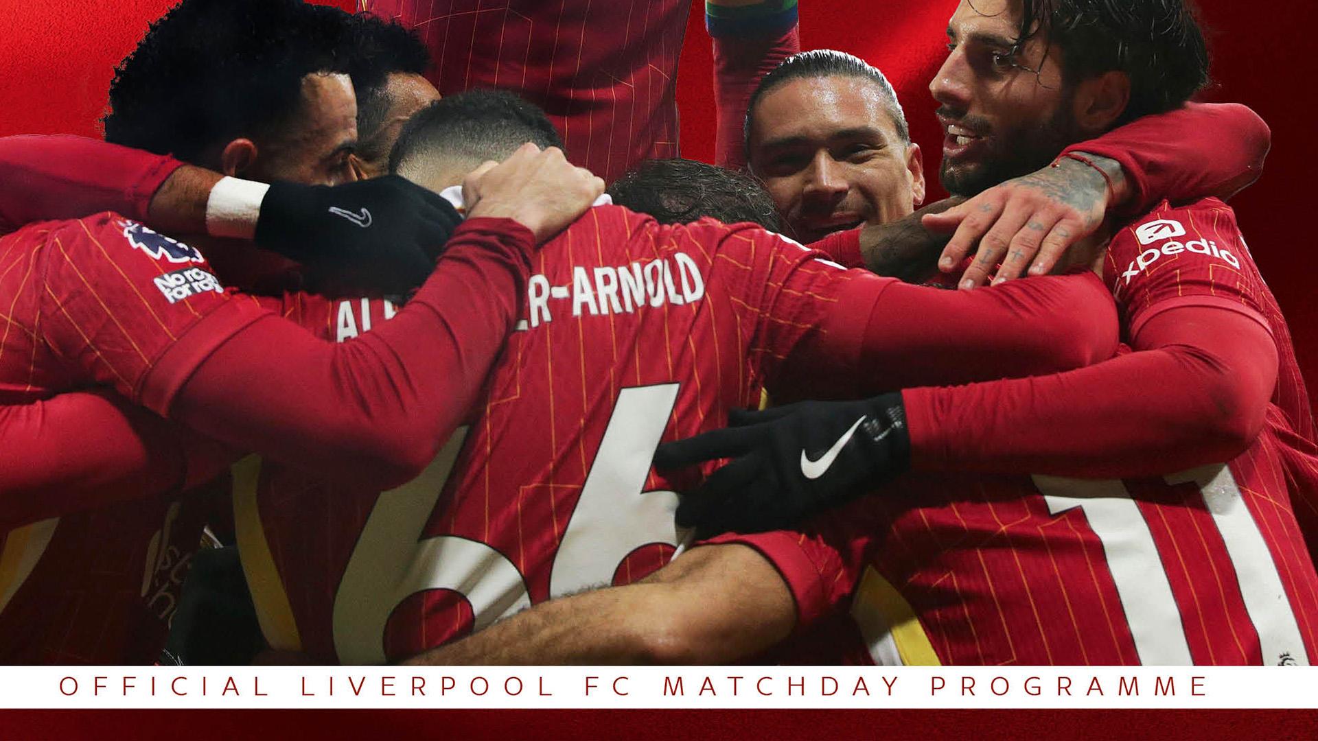 Get your new-look Liverpool v Wolves matchday programme