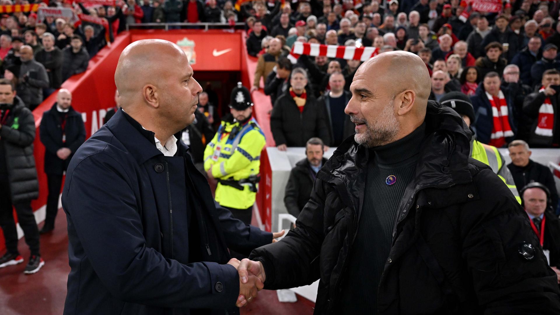 Pep Guardiola sends title congratulations message to Liverpool