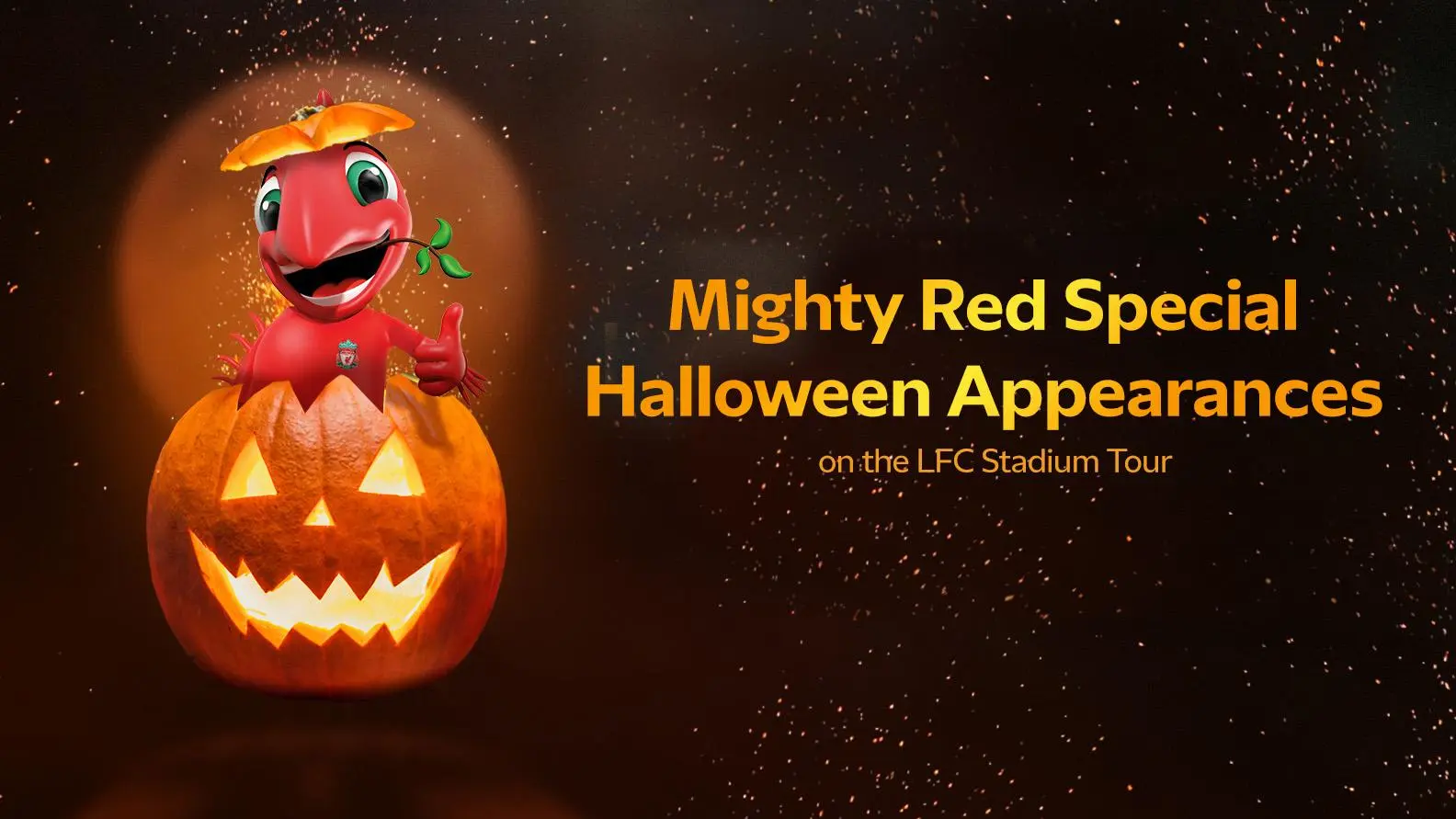 Mighty Red's spook-tacular Halloween appearances are back