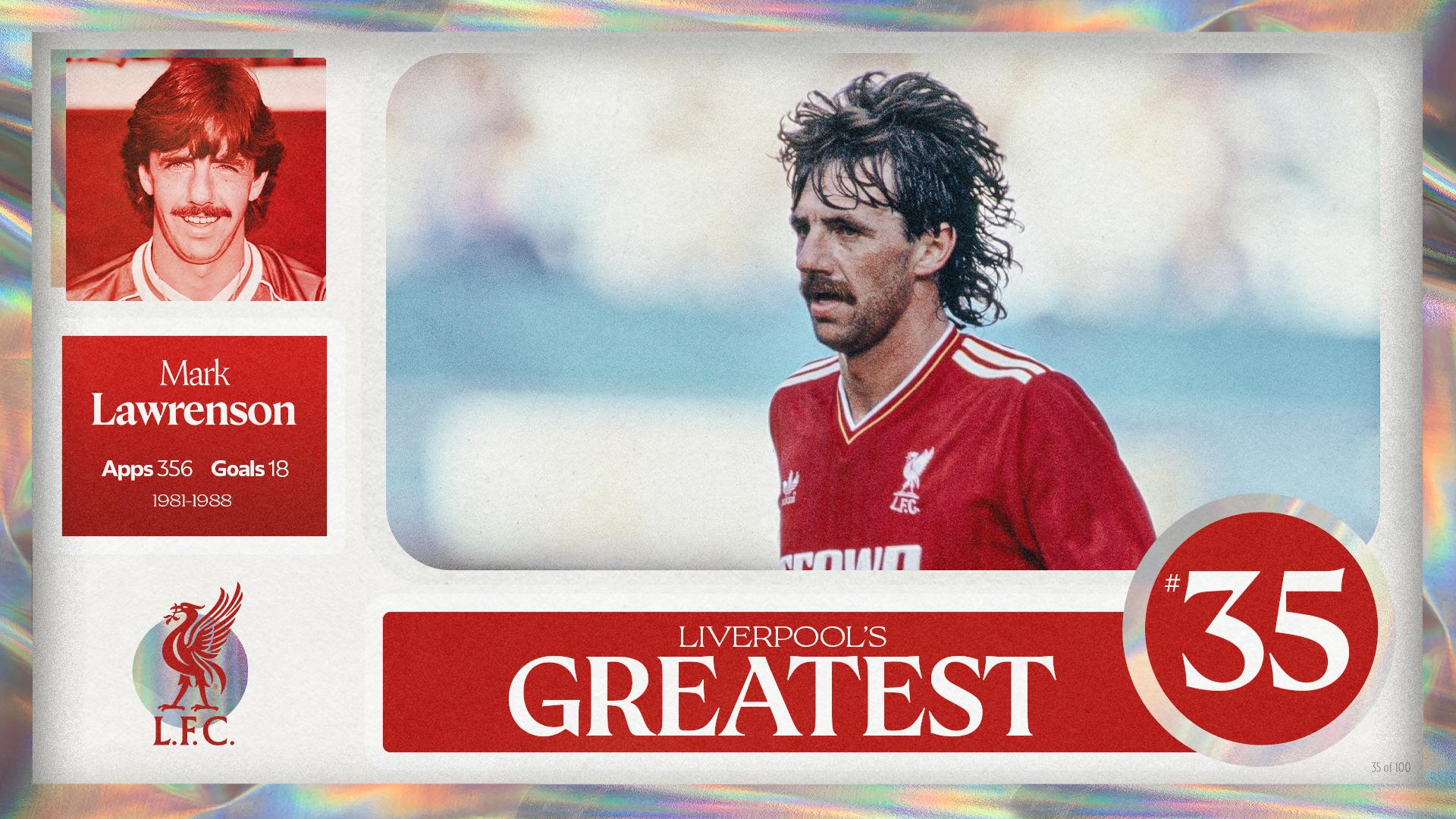 Liverpool's Greatest - No.35: Mark Lawrenson