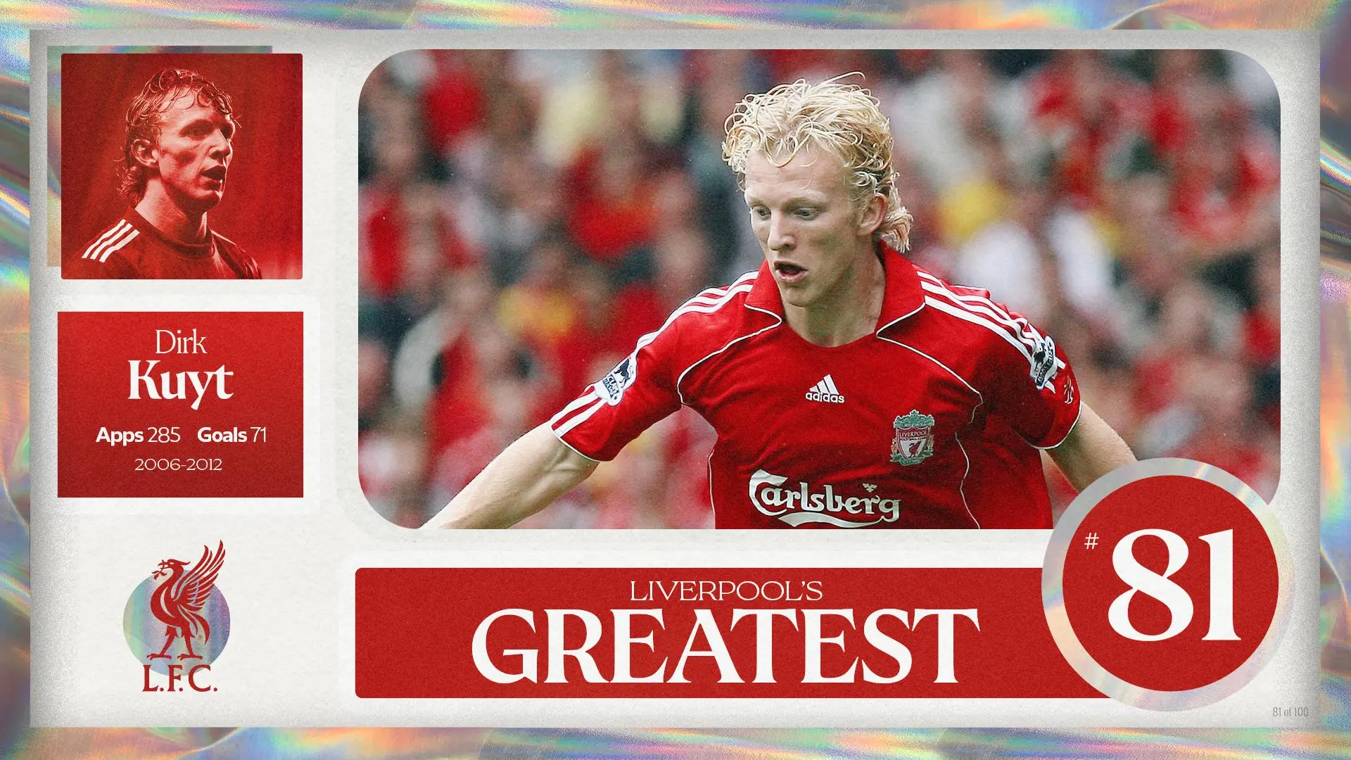 Liverpool's Greatest - No.81: Dirk Kuyt