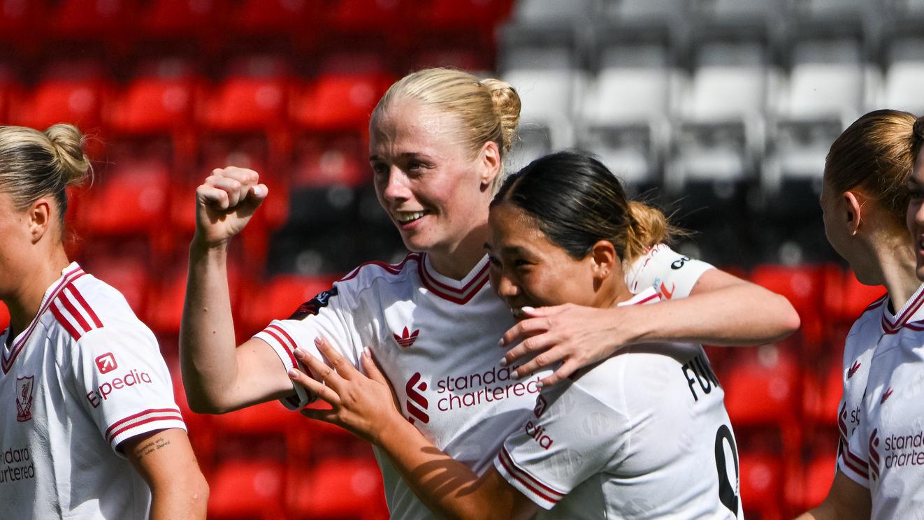 Grace Fisk on Charlton goals, LFC Women 'momentum' and more