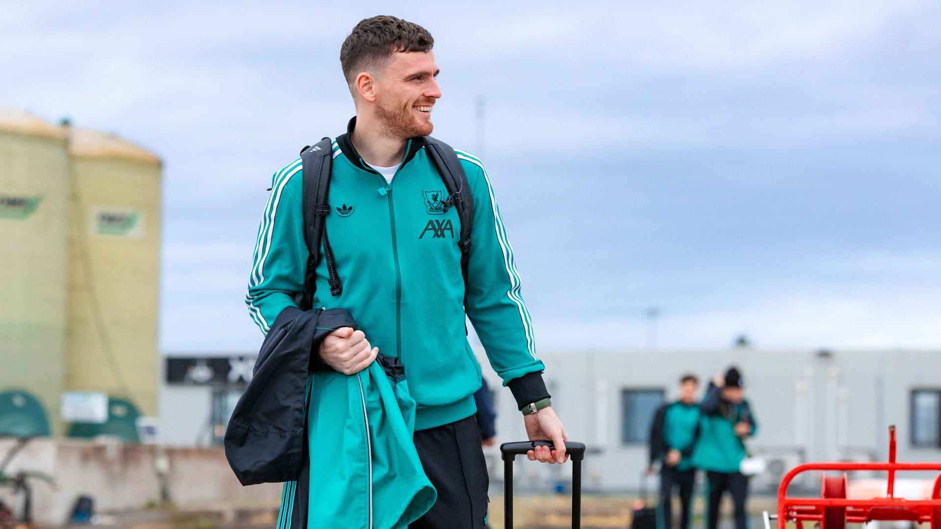 Departure gallery: Liverpool squad set off for Marseille UCL meeting