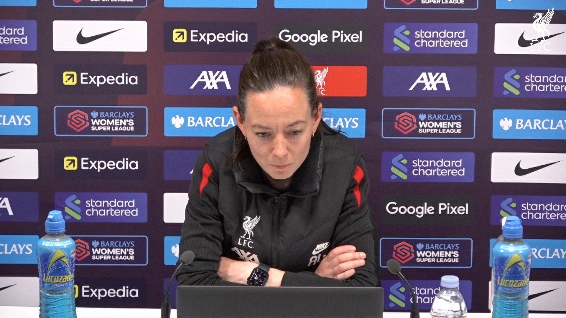 Press conference: Watch Amber Whiteley preview LFC Women v Tottenham