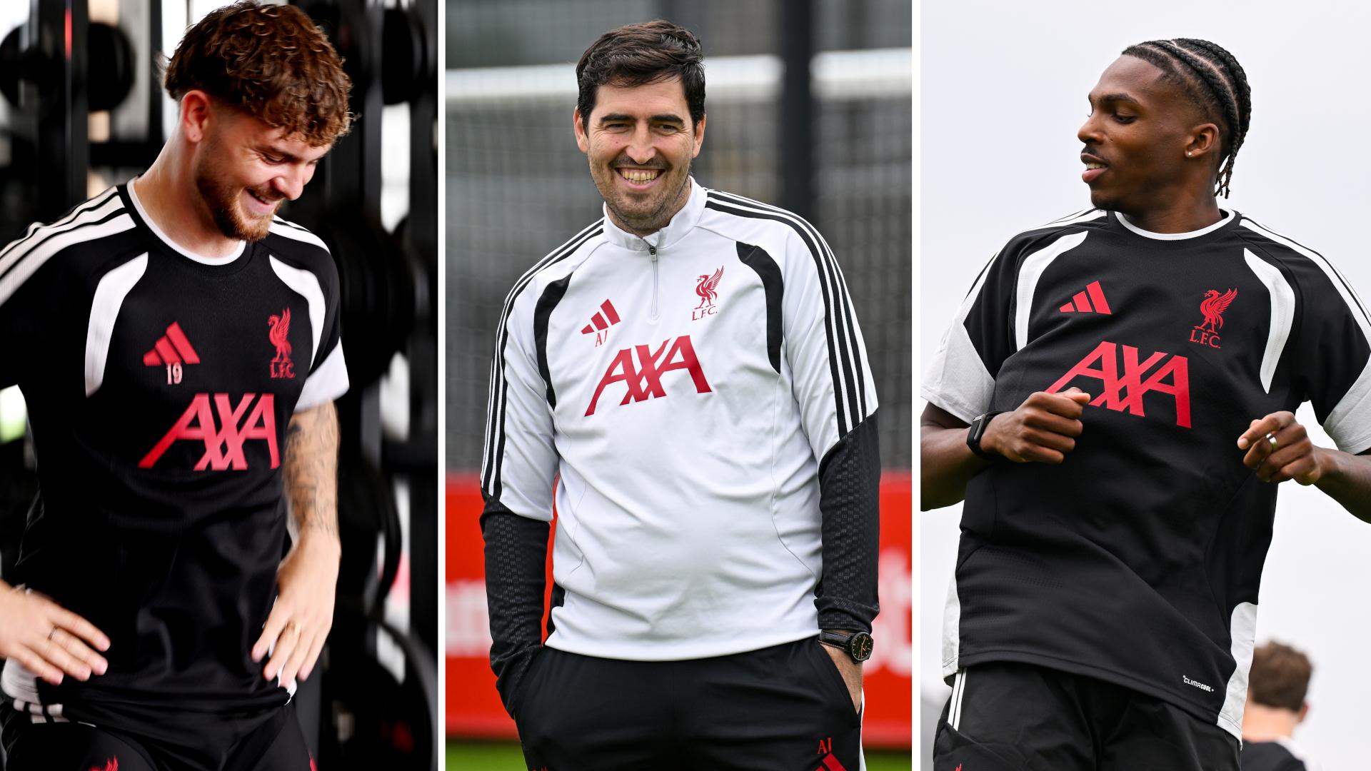 Photos: Elliott, Jacquet and McConnell report ahead of pre-season