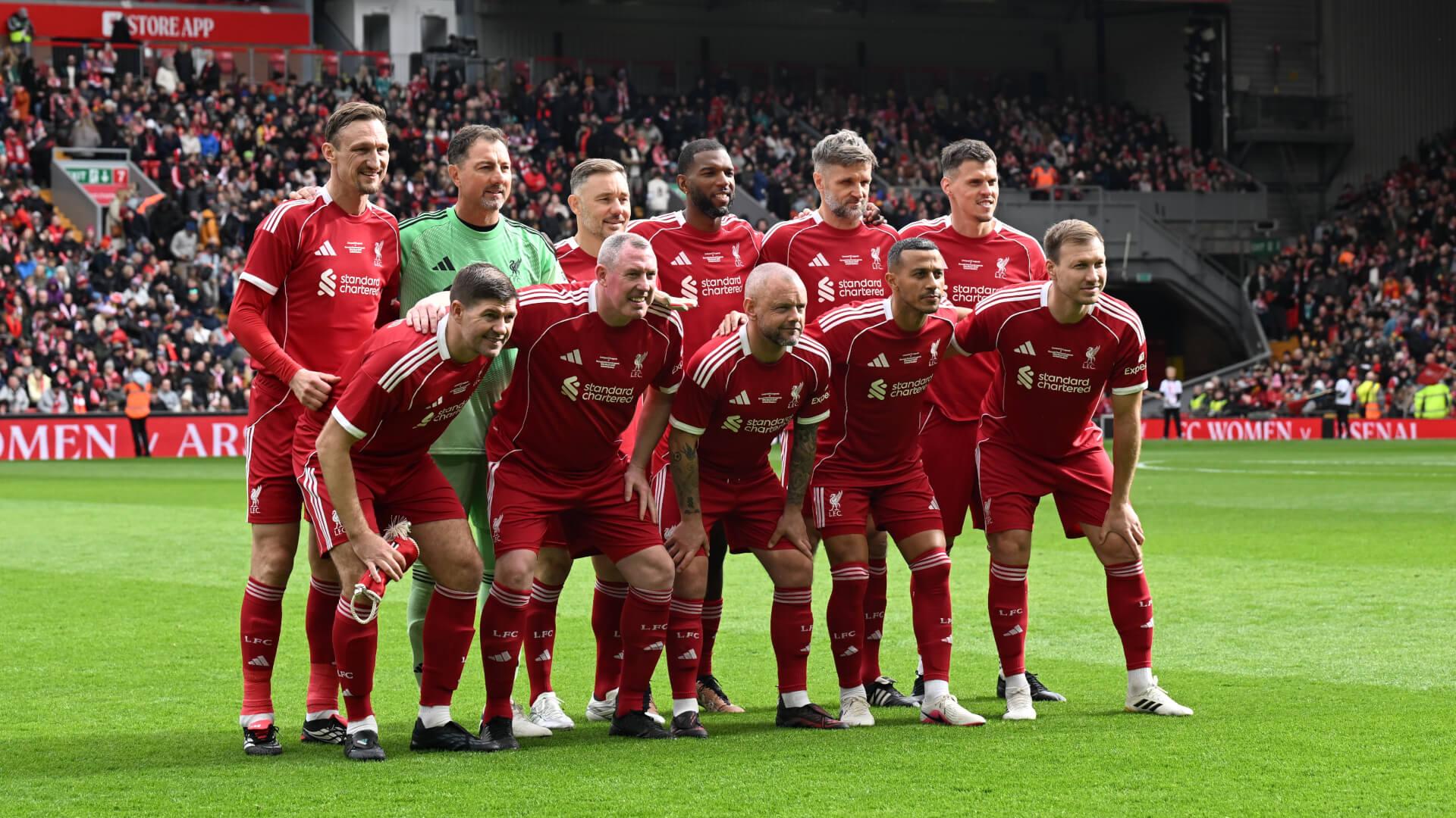 Saturday: Watch Liverpool FC Legends v Borussia Dortmund Legends live from Anfield