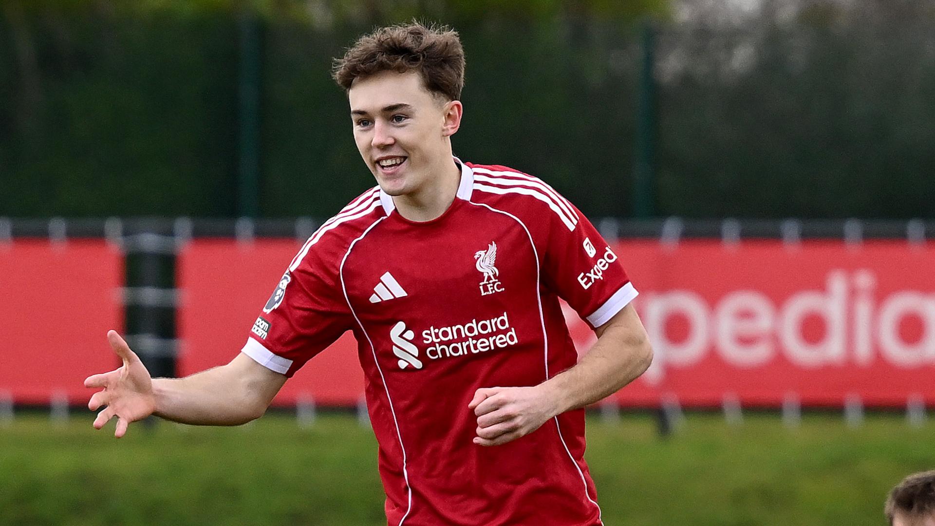 'My great-grandad played for Liverpool...'