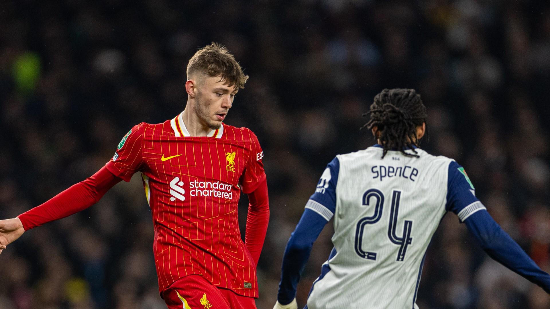 Liverpool v Tottenham Hotspur: Carabao Cup team news