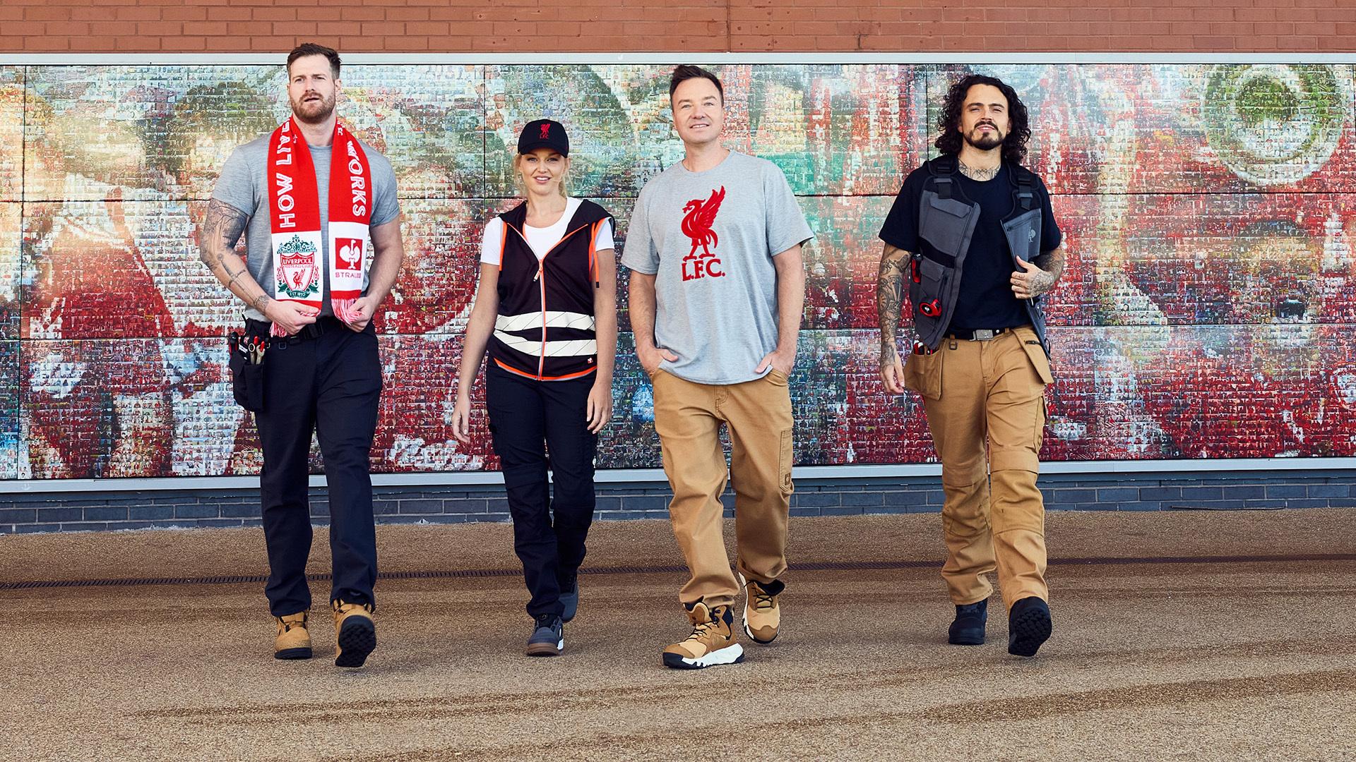 LFC partners with workwear giant STRAUSS in Premier League first
