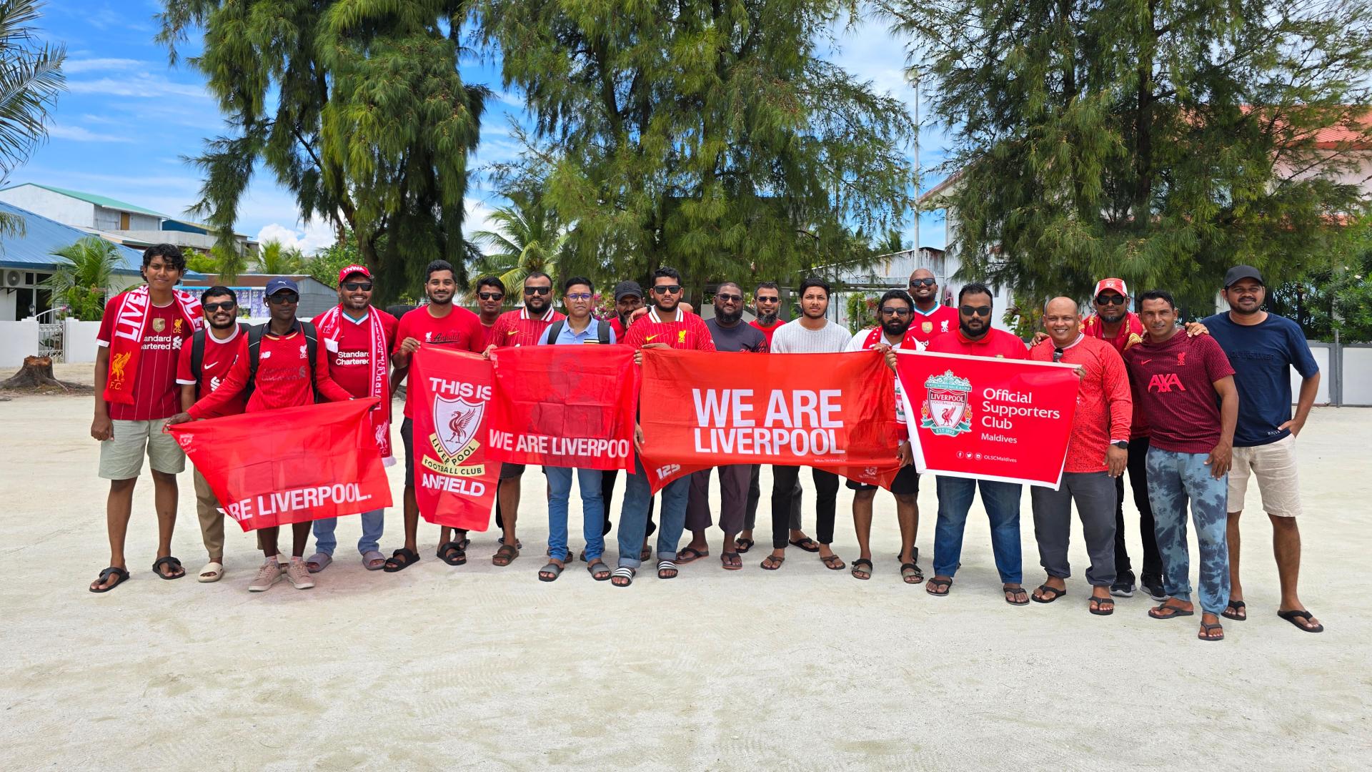 We Love You Liverpool: Meet Official LFC Supporters Club… Maldives