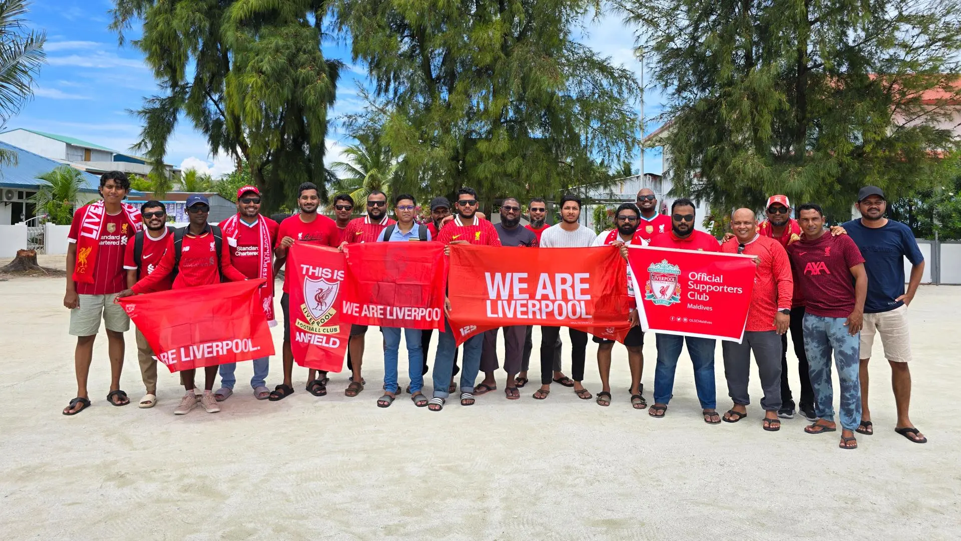 We Love You Liverpool: Meet Official LFC Supporters Club… Maldives